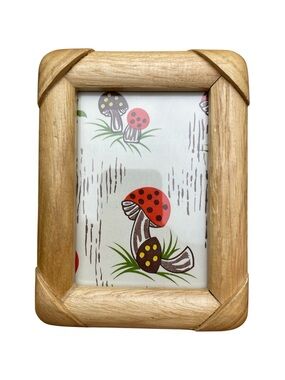 Merry Mushroom Framed Wall Art Display Picture Frame Artwork